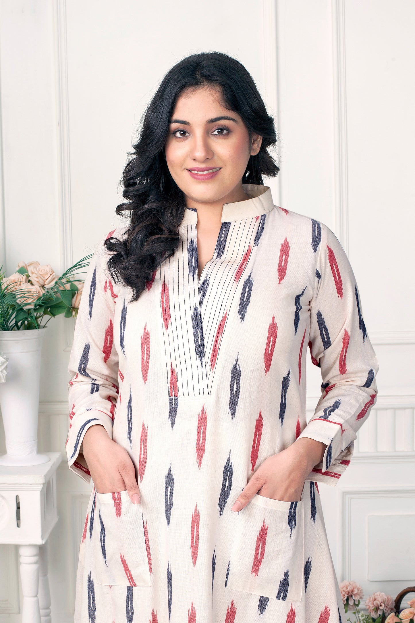 CLASSIC IKAT COTTON COORD SET