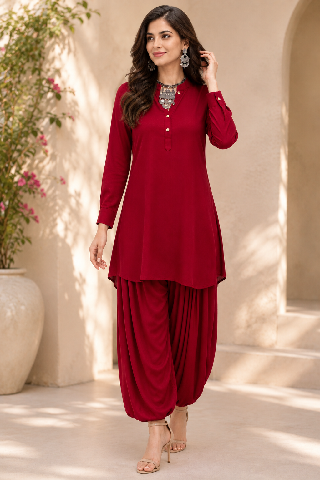 NAZAKAT BALLOON KURTA SET