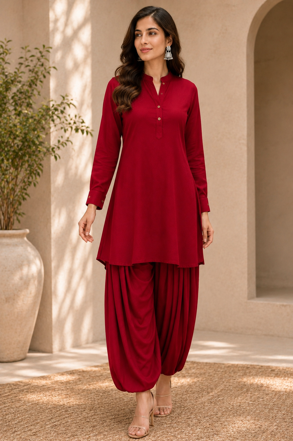 NAZAKAT BALLOON KURTA SET