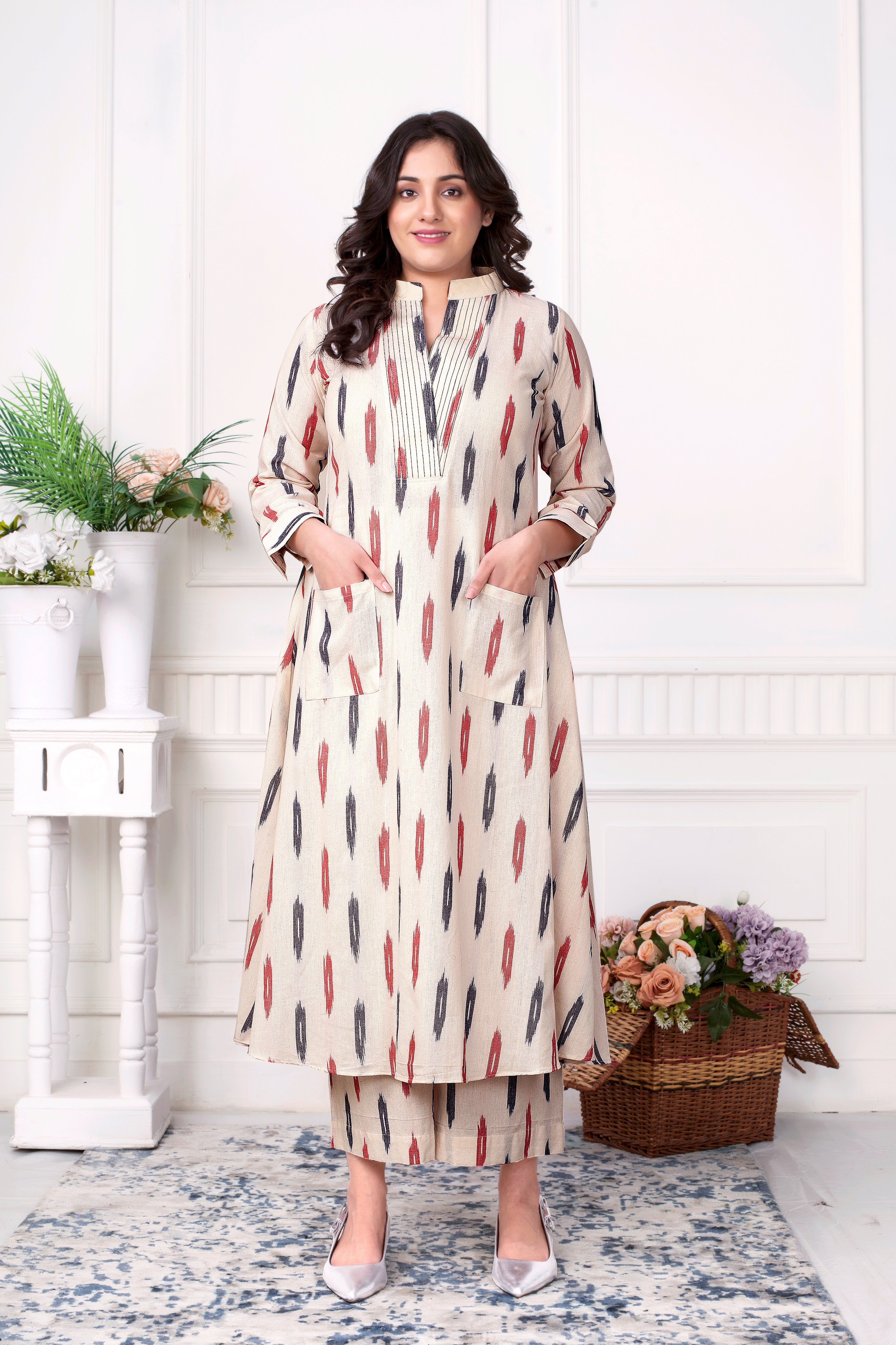 CLASSIC IKAT COTTON COORD SET