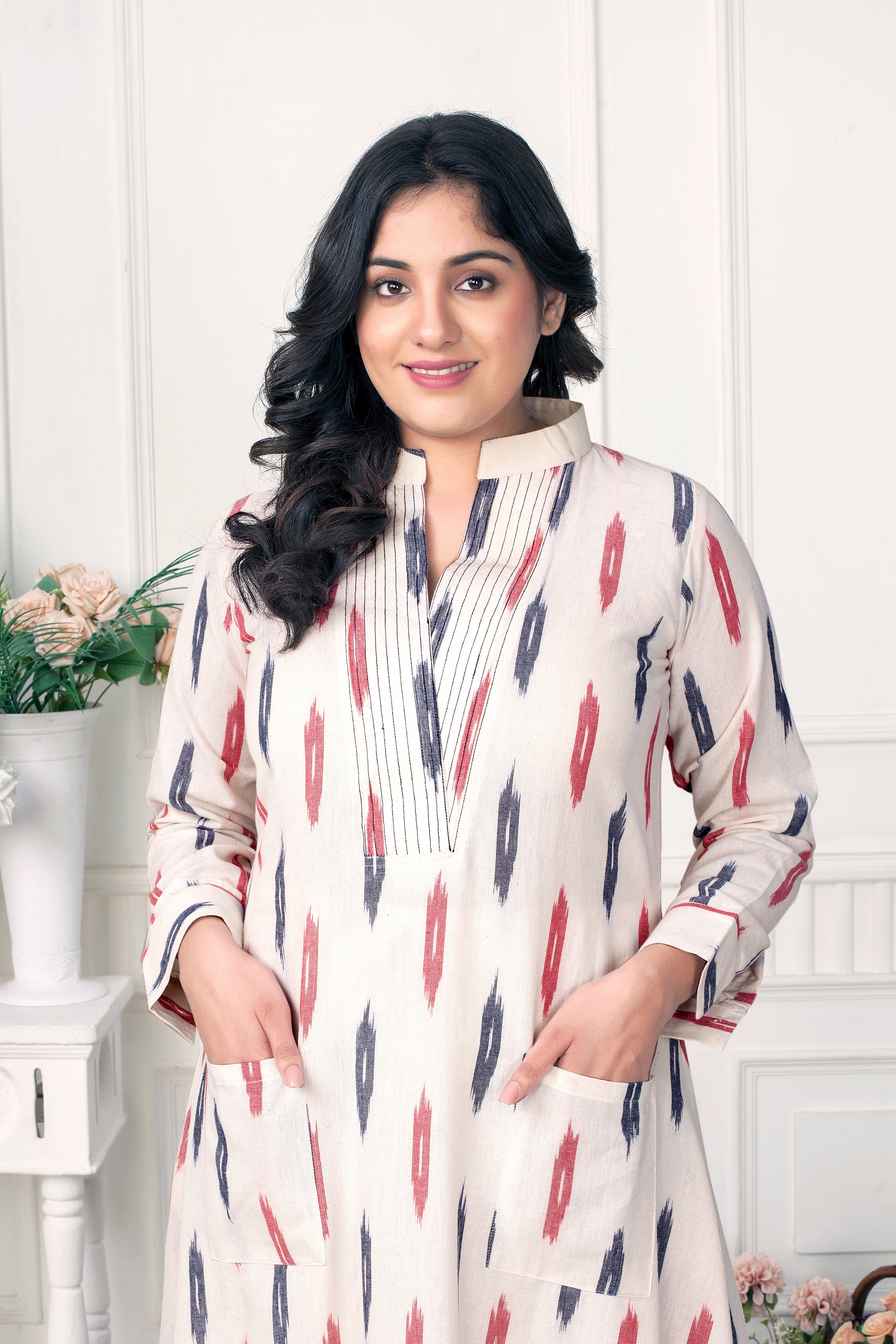 CLASSIC IKAT COTTON COORD SET