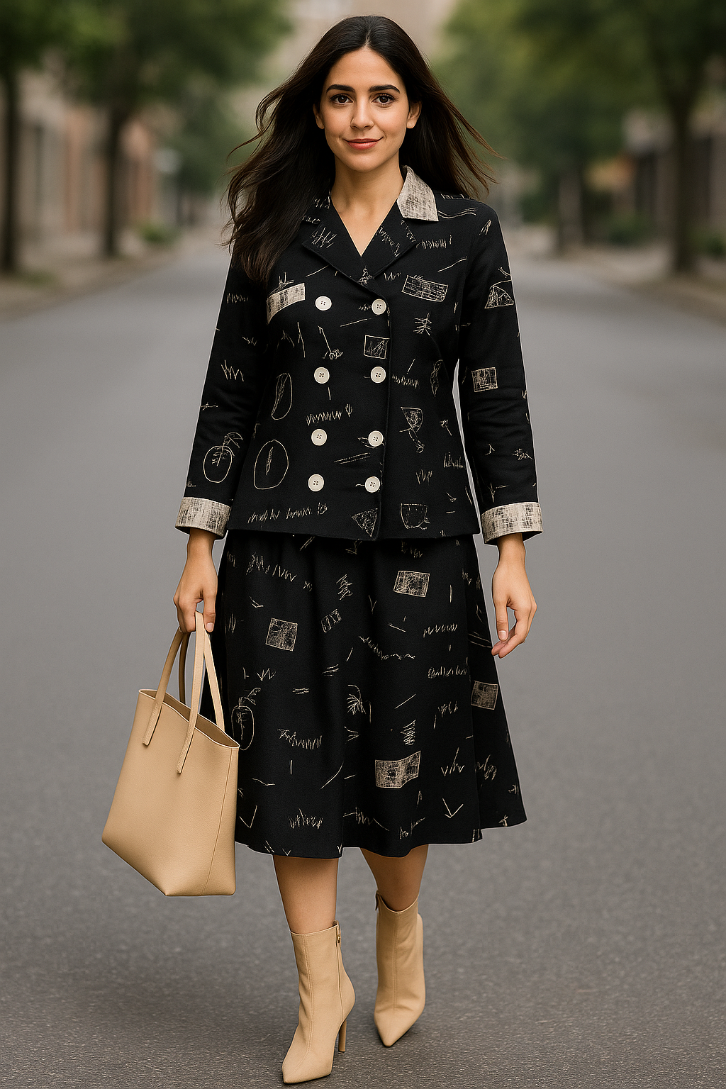 ABSTRACT PRINT COORD SET