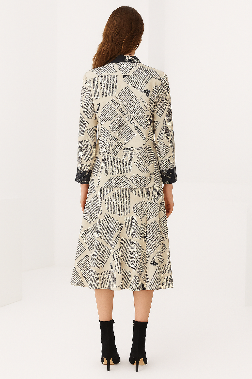 NEWSPAPER PRINT COORD SET