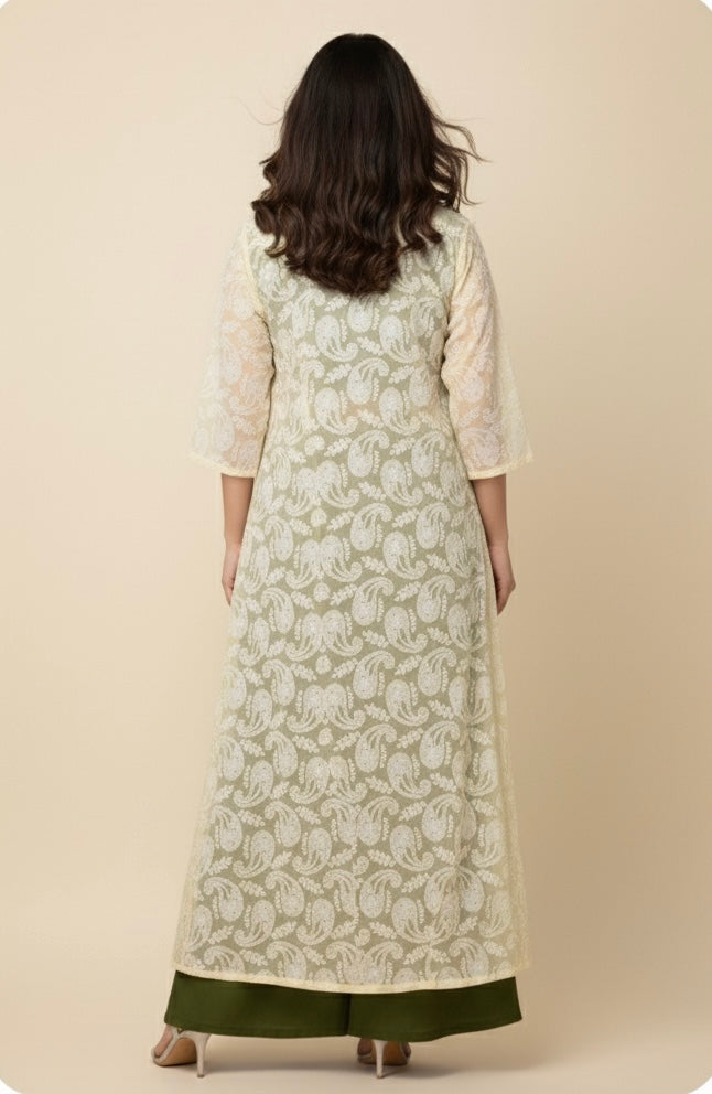 Yellow chickenkari jacket