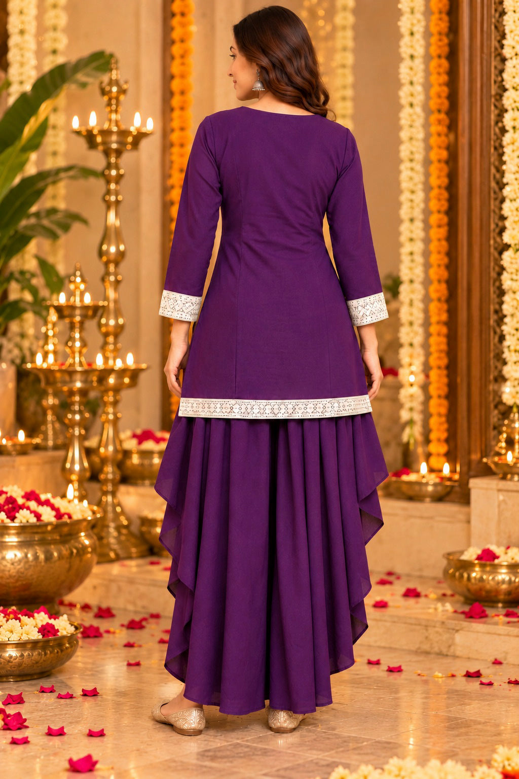 BRAHMANI PALLAZO SET