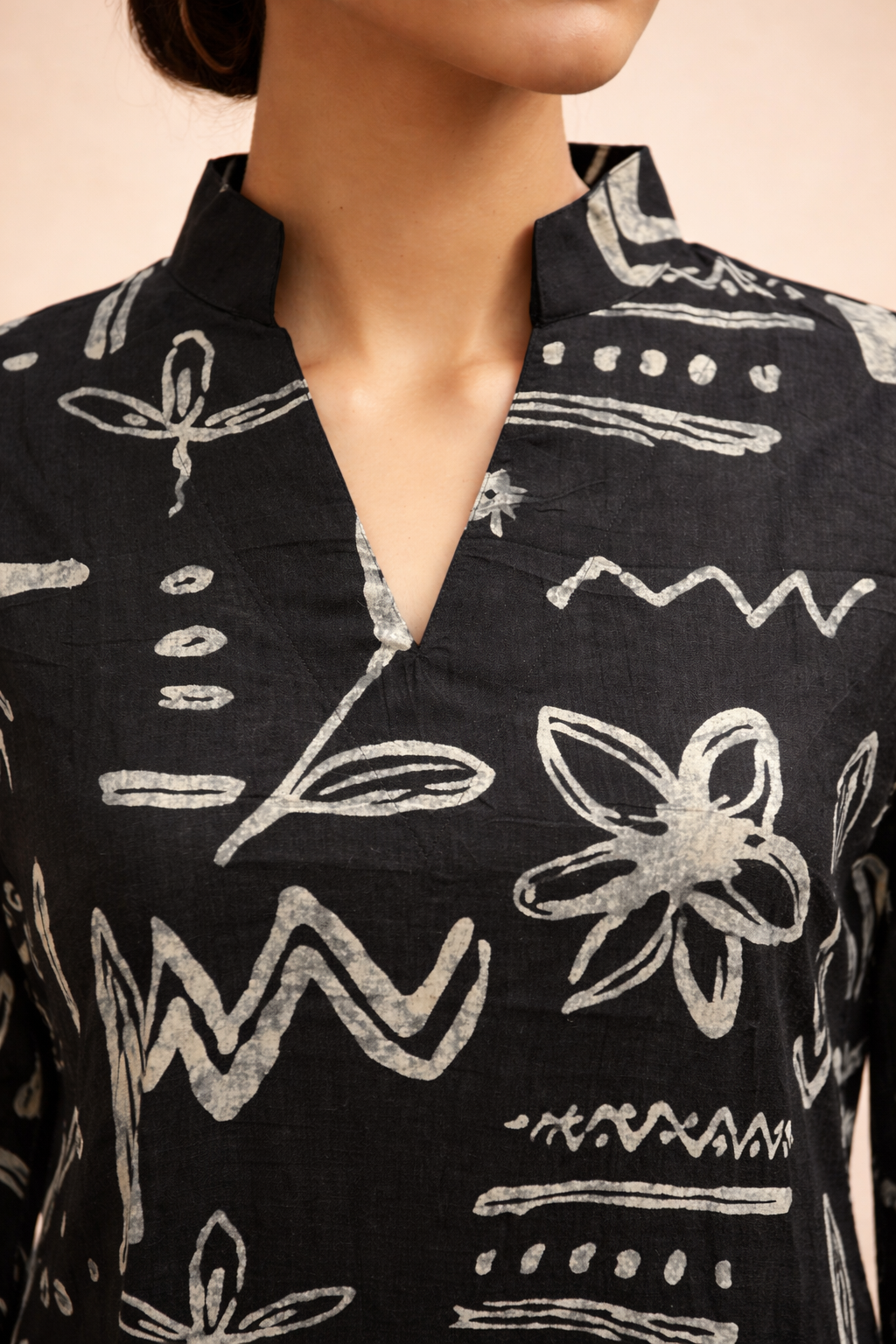 MIDNIGHT MUSE PURE COTTON KURTA