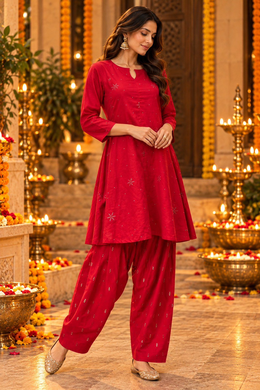 SUNDARI FARSHI SALWAR SET