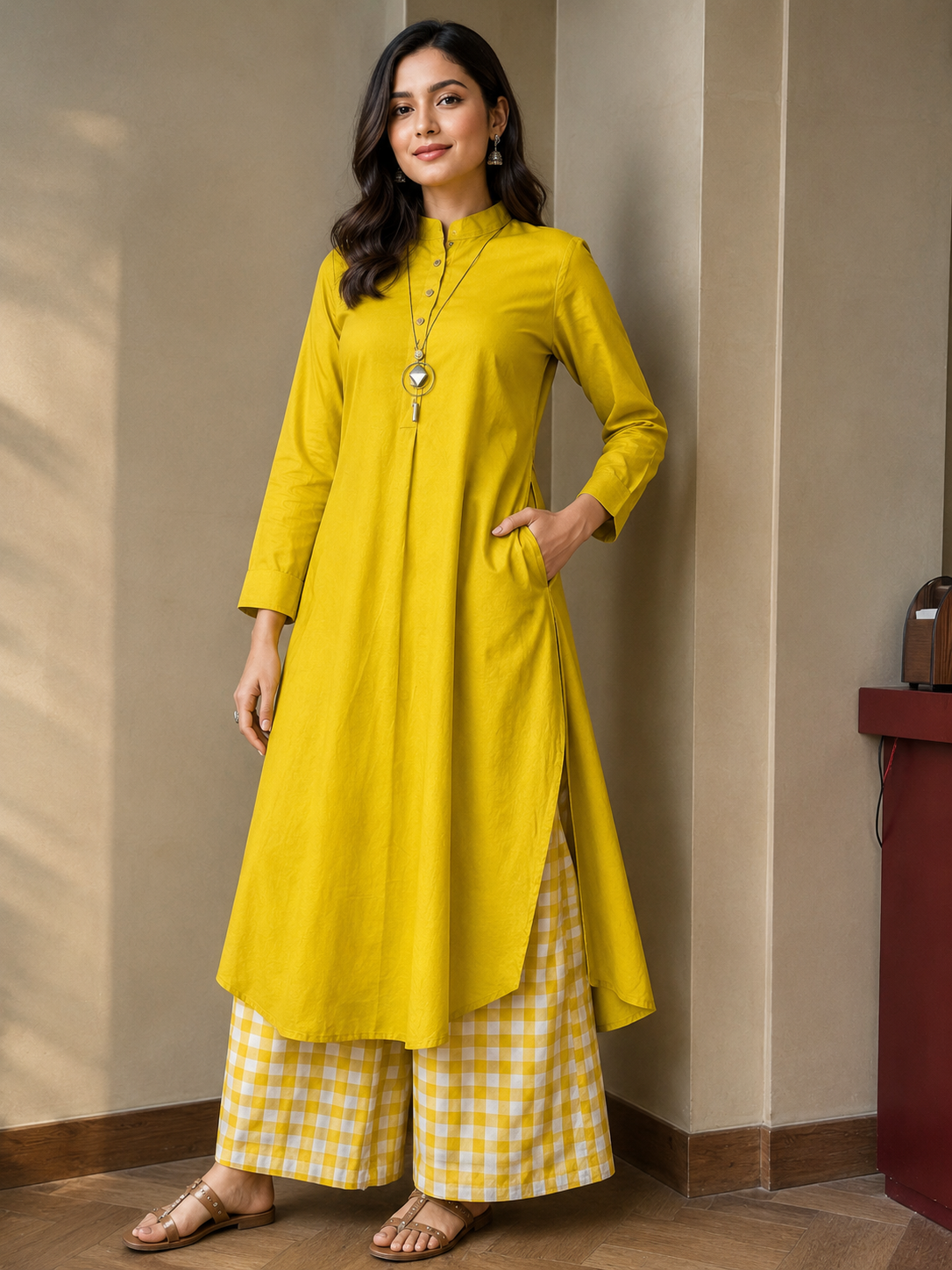 AARANYA PURE COTTON KURTA